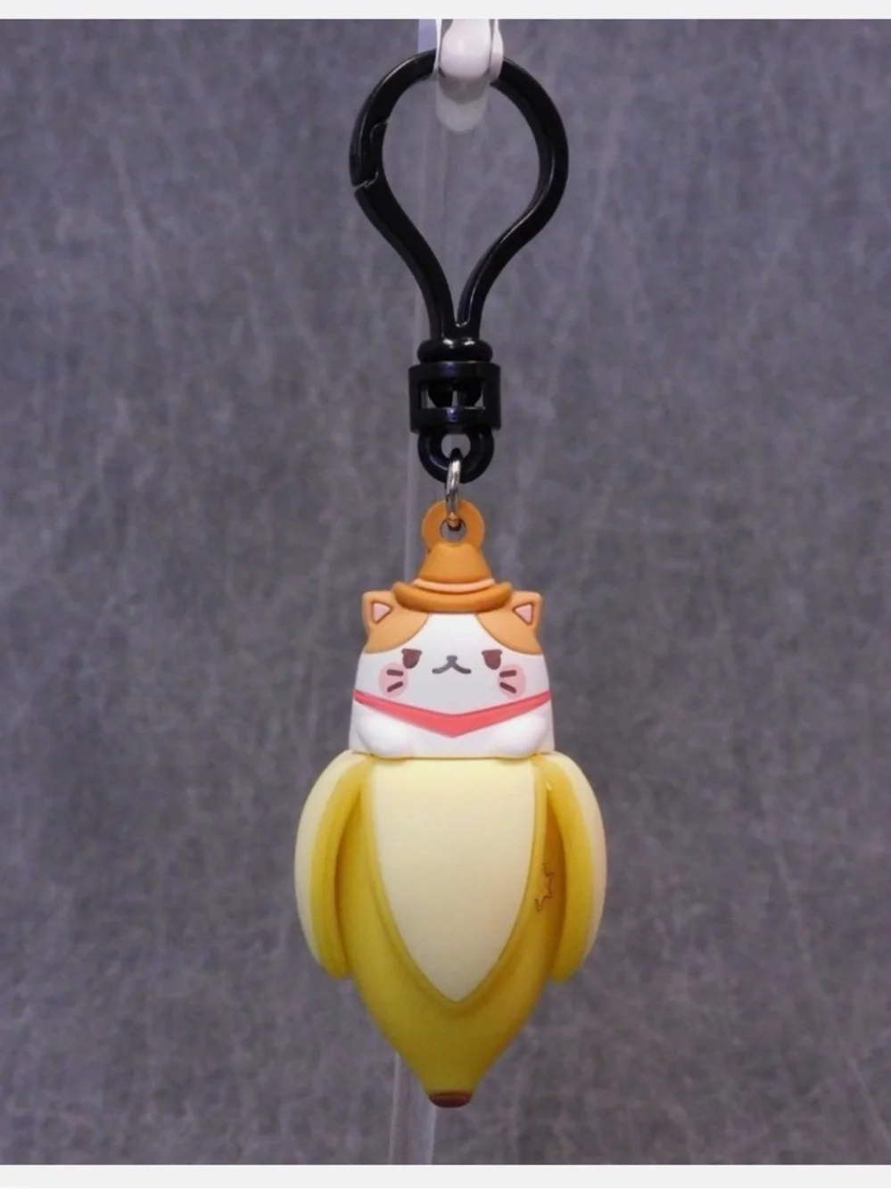Hot Topic Bananya Figural Bag Clip – Yellow, Purple, Blue